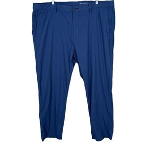 Tommy Bahama Mens Size 42X30 Blue Island Zone Nylon Pants Performance Tech Golf